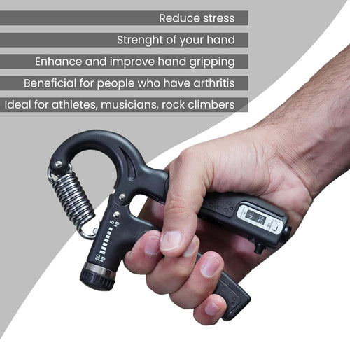 60kg adjustable gripper with counter